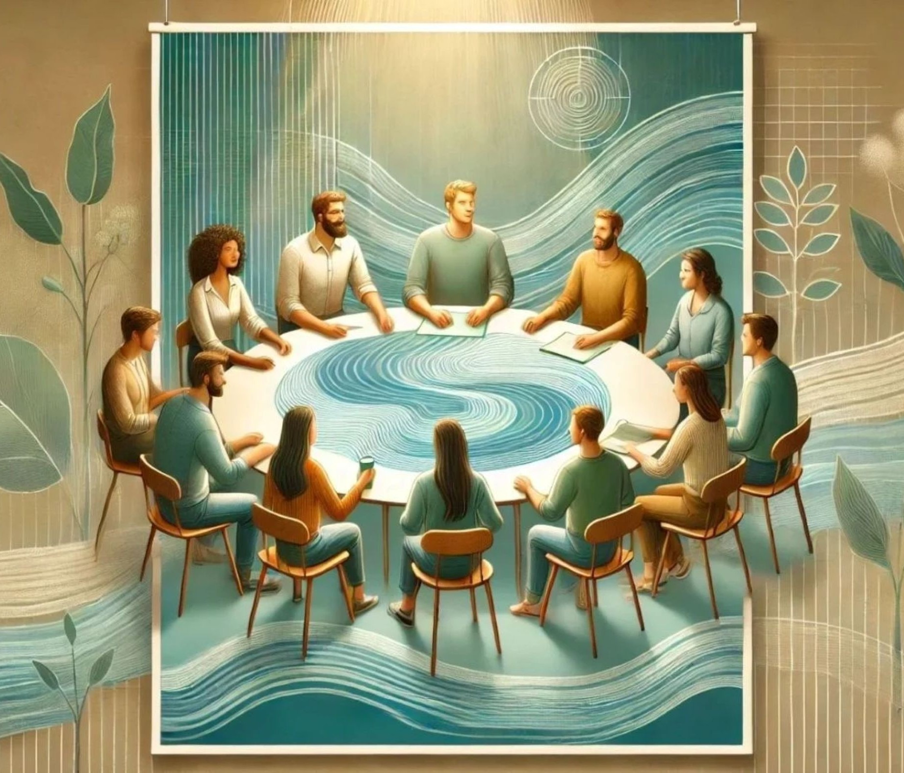 La forma cómo las personas con el Estilo de Percepción llamado Fluido colaboran