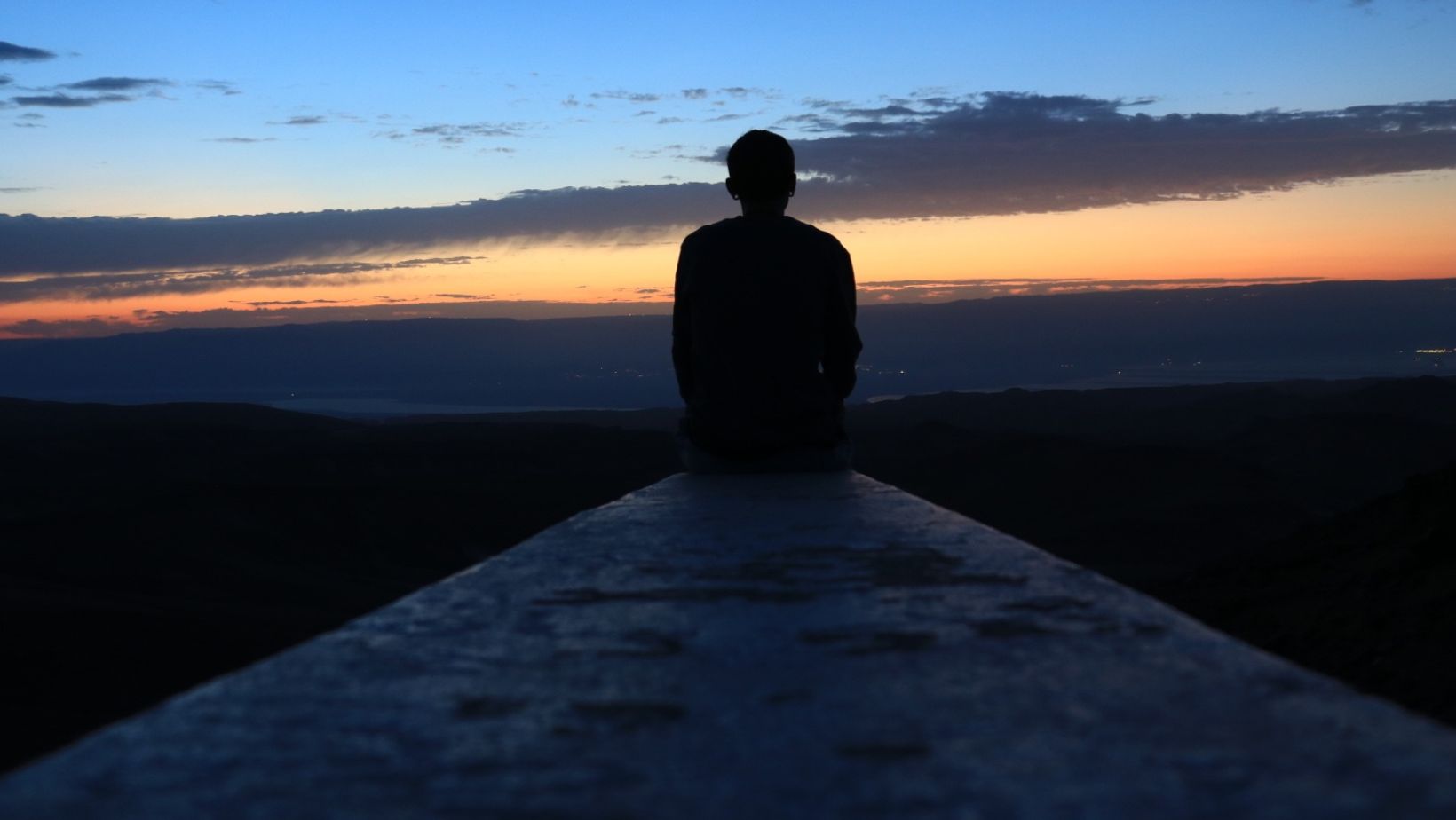 Image of a person contemplating the world as dictated by his perceptual style