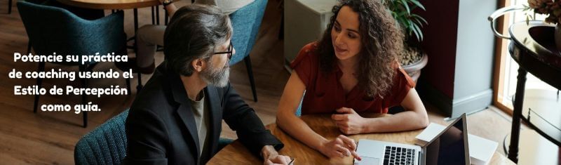Coaching session, symbolizing journey and growth through Perceptual Style Guide program